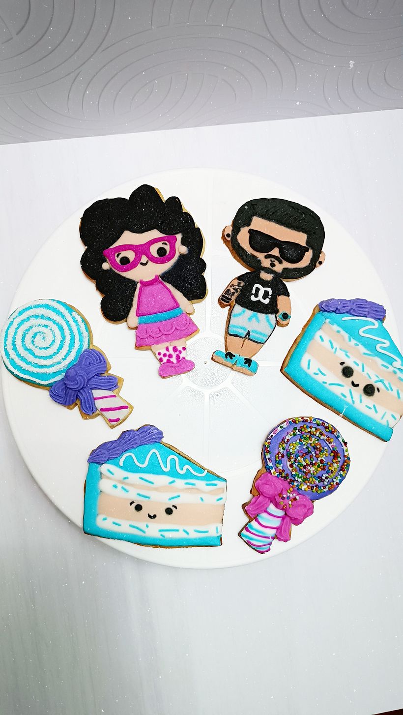 Resultado de todas las galletas realizadas 