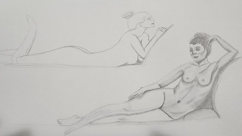 Sketching different poses