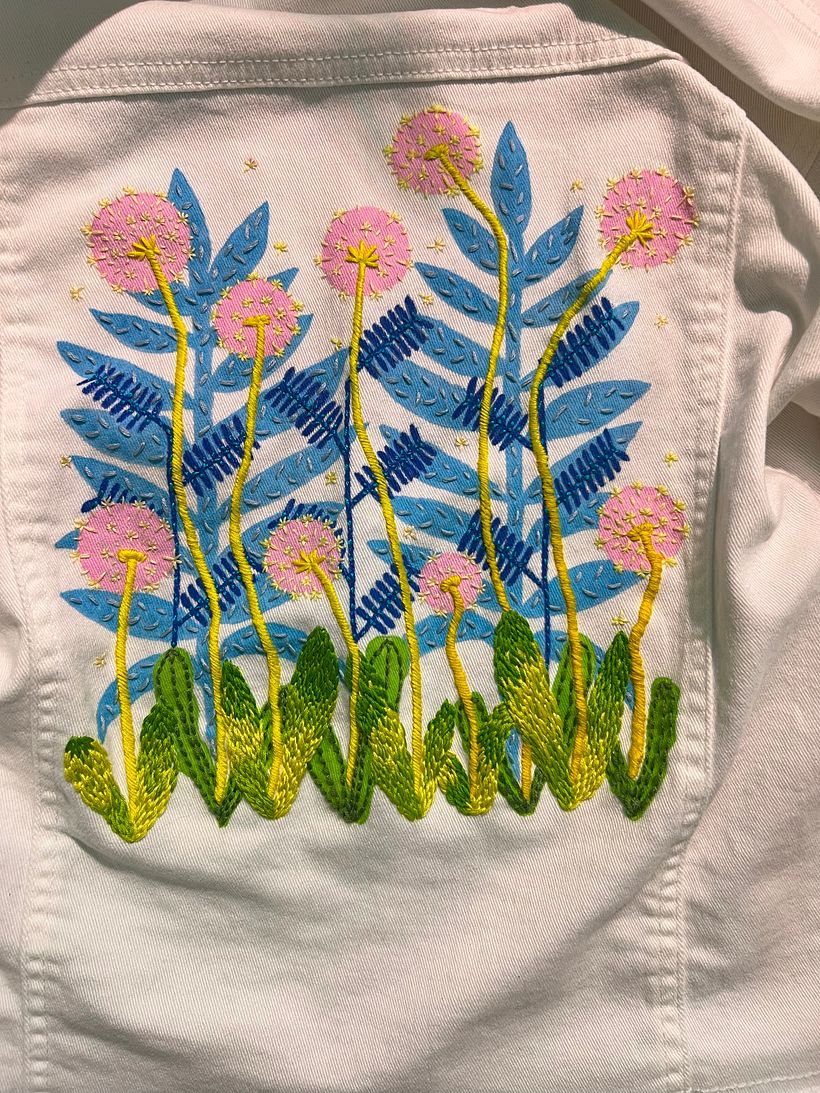 Final Result: Additional Details (Dandelion pieces floating around)
