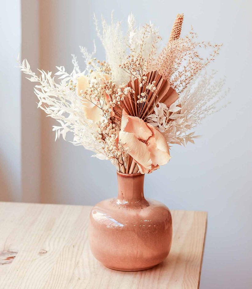 Mi proyecto del curso: Diseño de centros con flores secas y preservadas 3