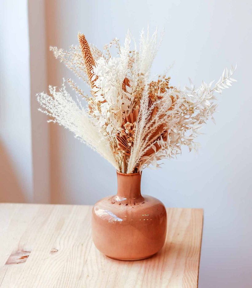 Mi proyecto del curso: Diseño de centros con flores secas y preservadas 2