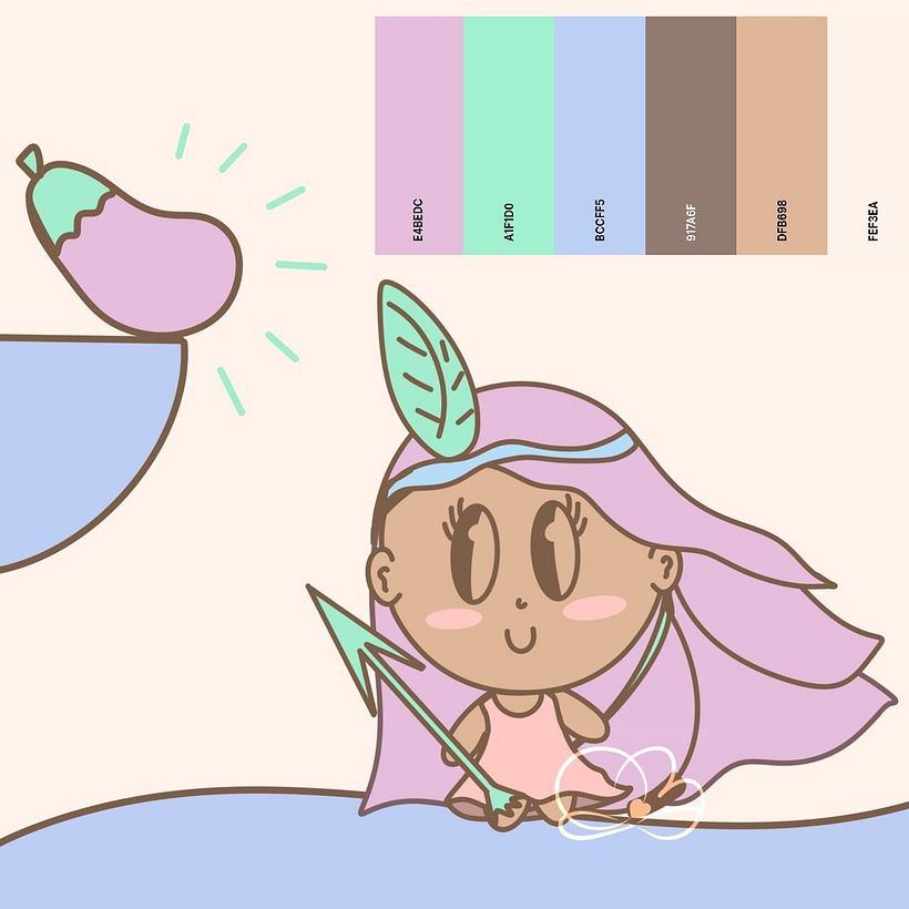 Mi proyecto del curso: Diseño de mundos kawaii: crea ilustraciones alegres 1