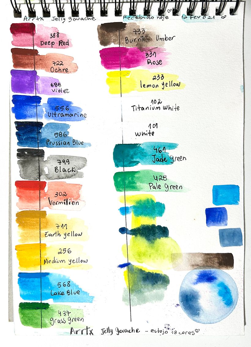 MarArtesOficial - Gouache Arrtx