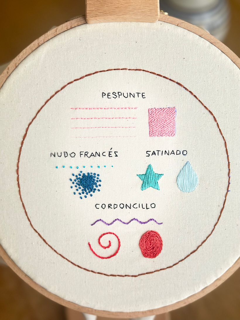 Bordado en miniatura @silviapeligro 1