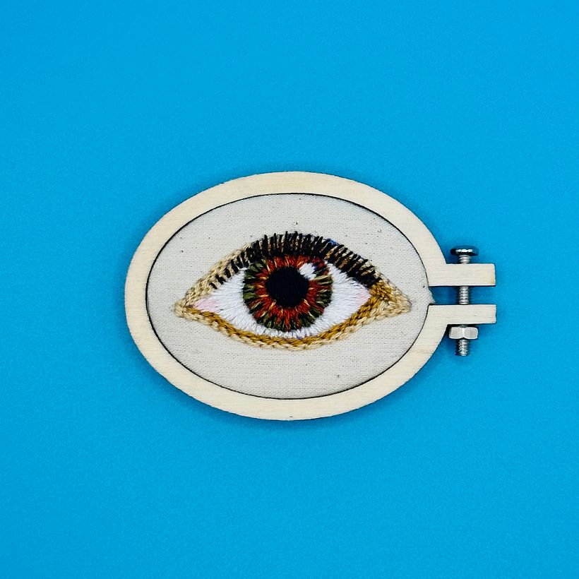 Bordado en miniatura @silviapeligro 3