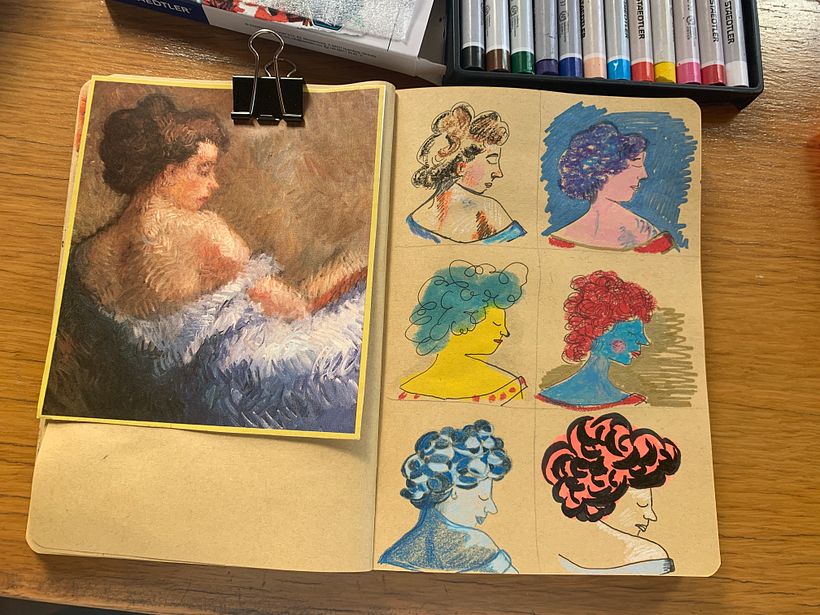 Mon projet du cours : Exercices de croquis pour faire évoluer votre art 7