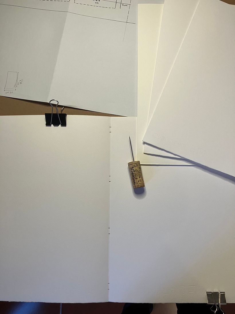 Mi proyecto del curso: Diseño y encuadernación de sketchbooks 2