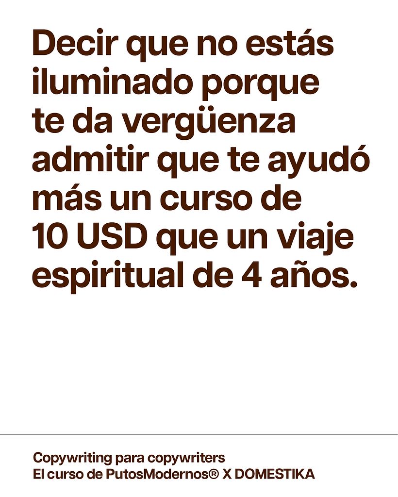 Mi proyecto del curso: Copywriting para copywriters 3