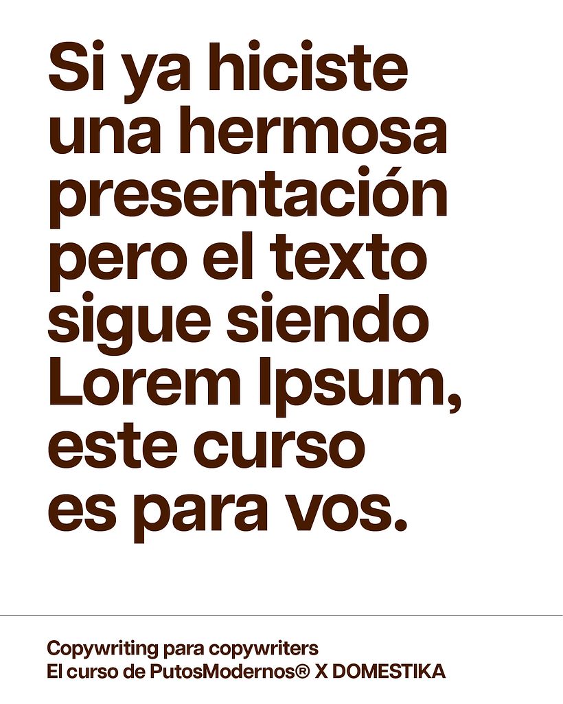 Mi proyecto del curso: Copywriting para copywriters 5