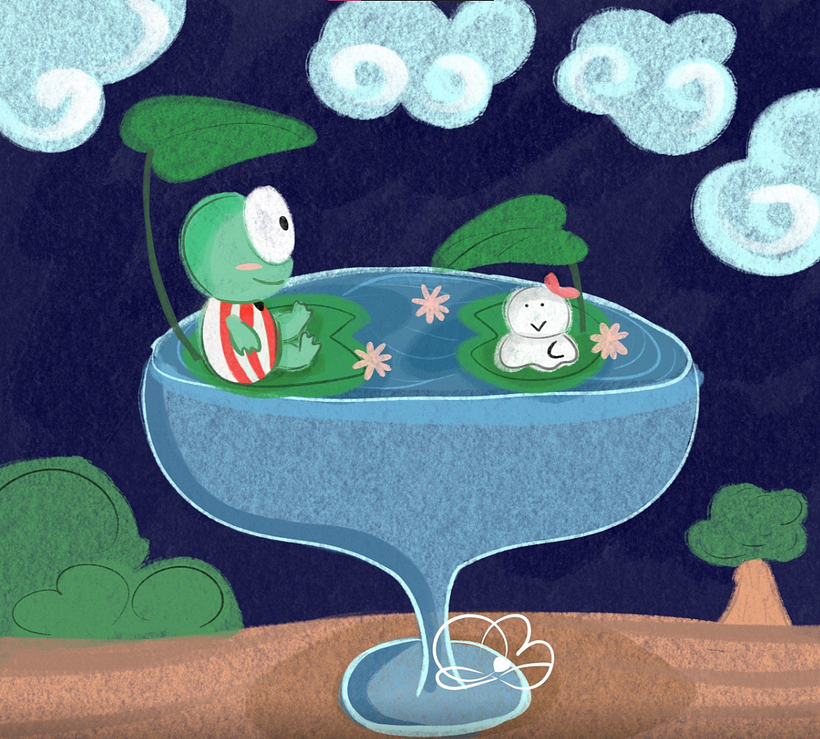 Mi proyecto del curso: Diseño de mundos kawaii: crea ilustraciones alegres 3