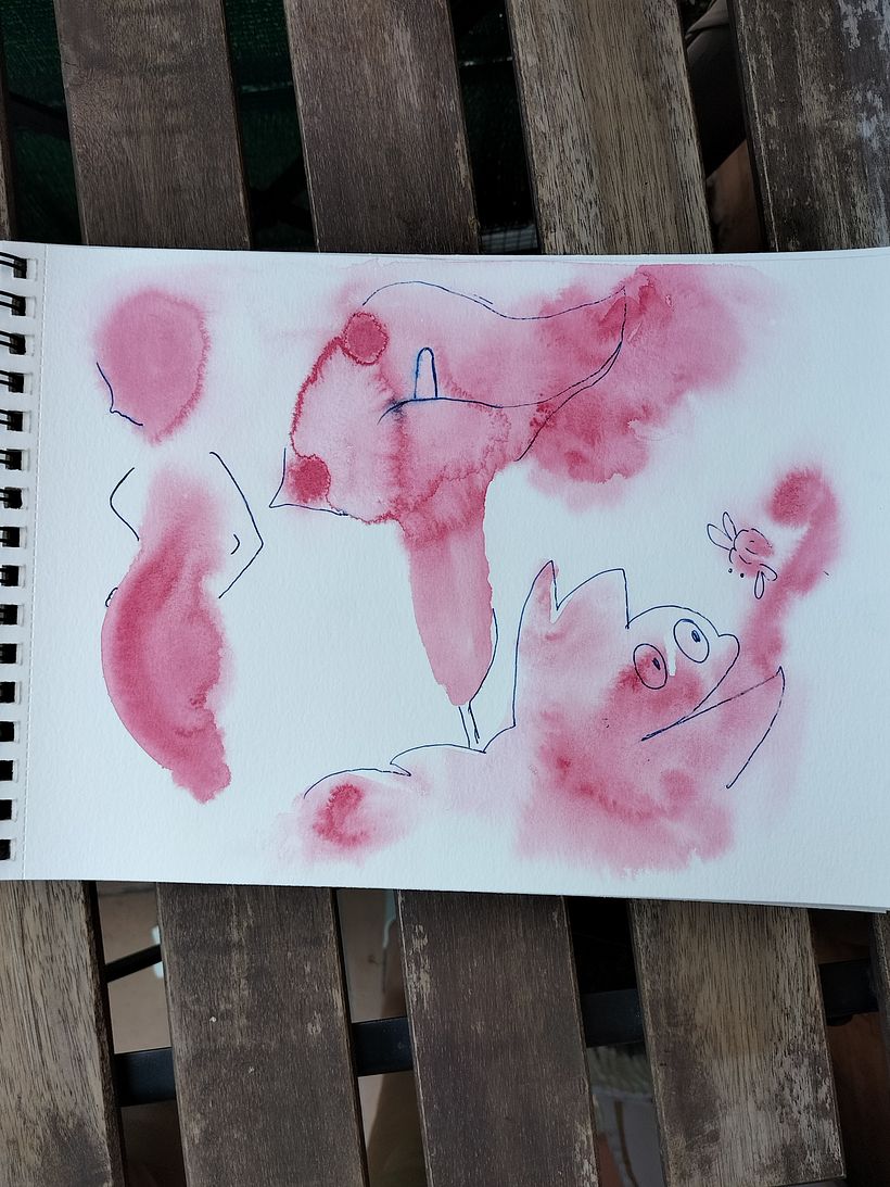 Il mio progetto del corso: Sketching creativo ad acquerello per principianti @laura_mckendry 6