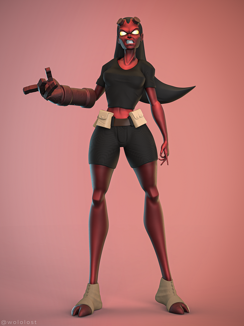 Front View Render