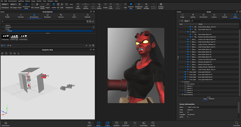 KeyShot Viewport
