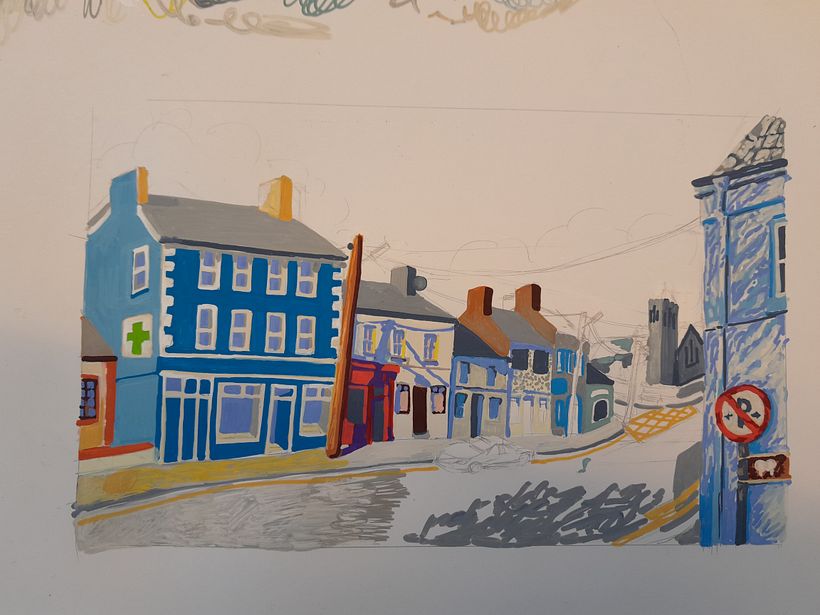 My project for course: Drawing with Acrylic Markers: Capture your Favorite Scene 7