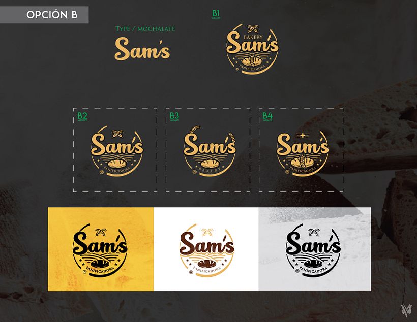 Logo Sams Bakery 3