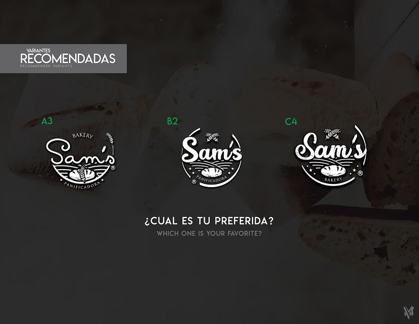 Logo Sams Bakery 5