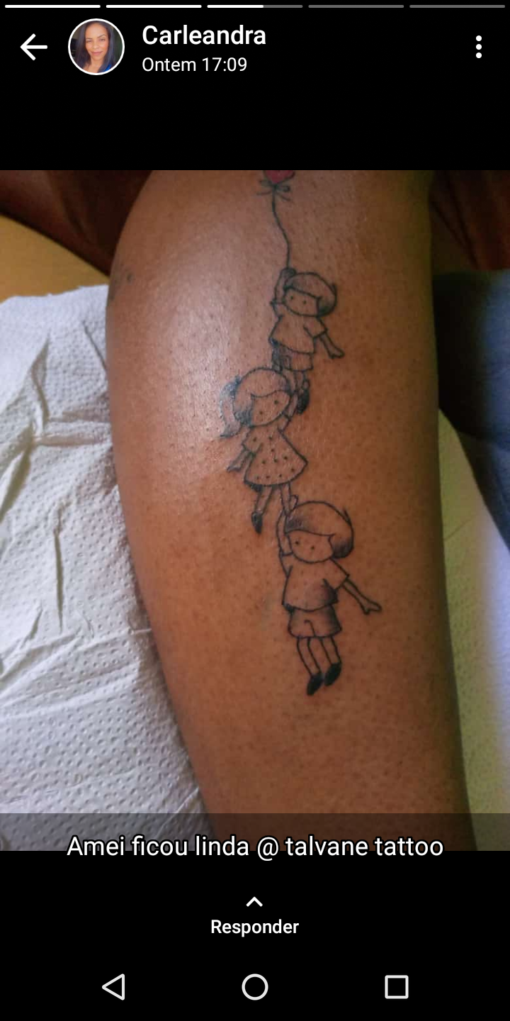 Meu projeto do curso: @talvane tatoo onde estão meus trabalhos  4