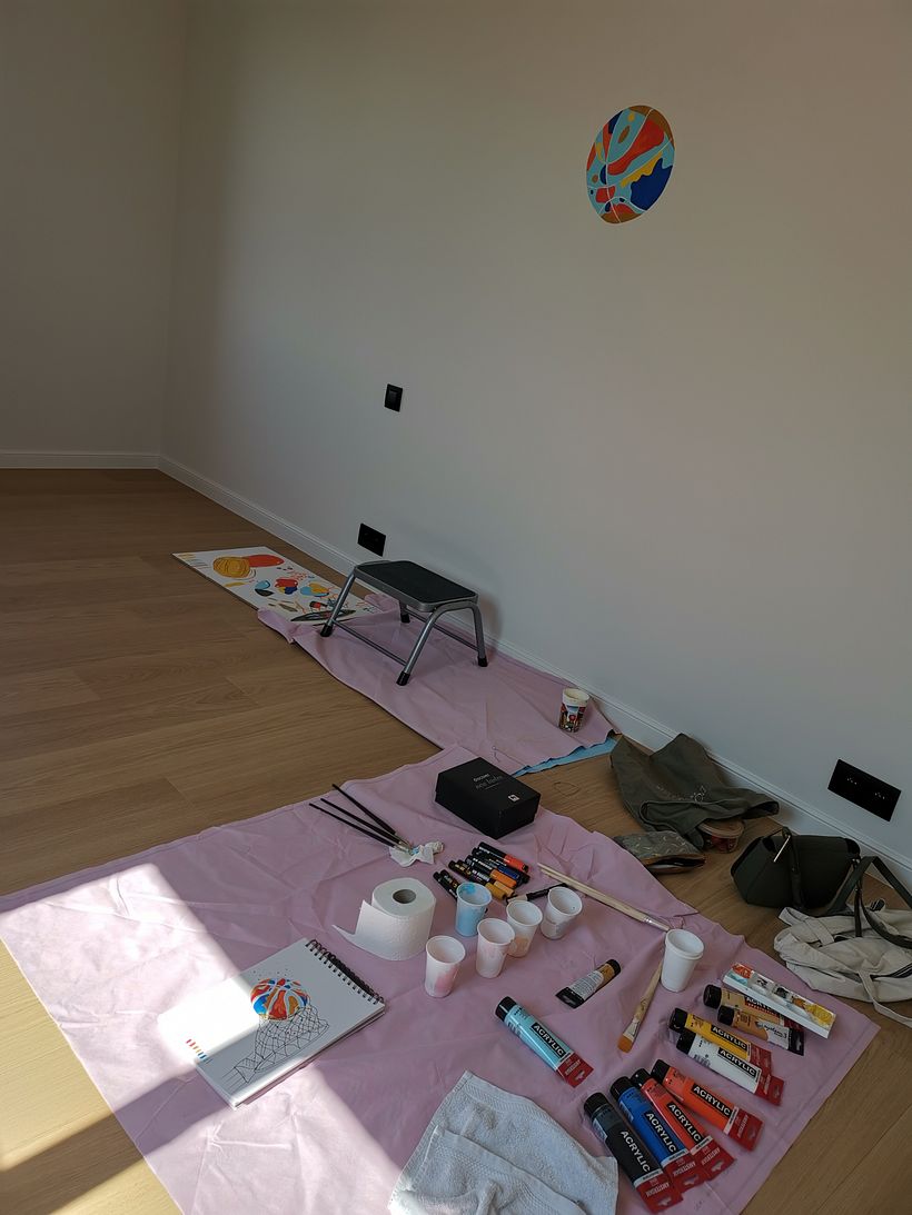 My project for course: Introduction to Decorative Mural Painting 6