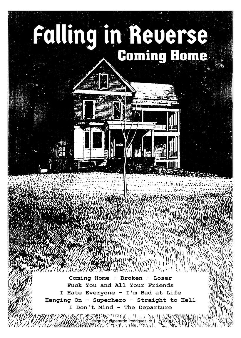 Fan Art - Falling In Reverse - Coming Home  2