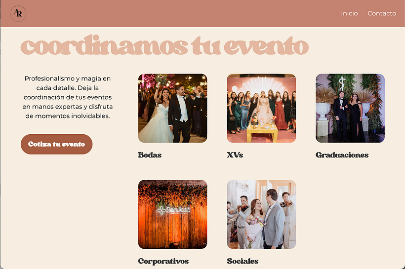 áreas de servicio