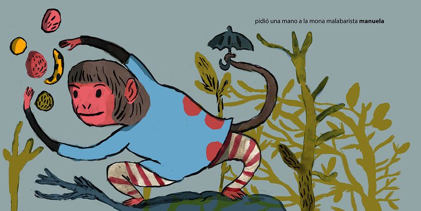 Muchos monos. Libro álbum 2