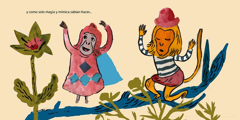 Muchos monos. Libro álbum 4