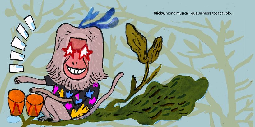 Muchos monos. Libro álbum 5