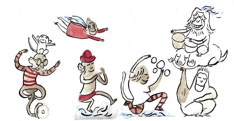 Muchos monos. Libro álbum 7