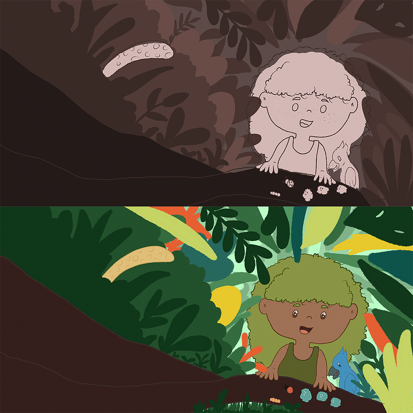 values and colors