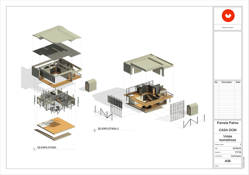 My project for course: 3D Architectural Design and Modeling with Revit _ Pamela Palma 4