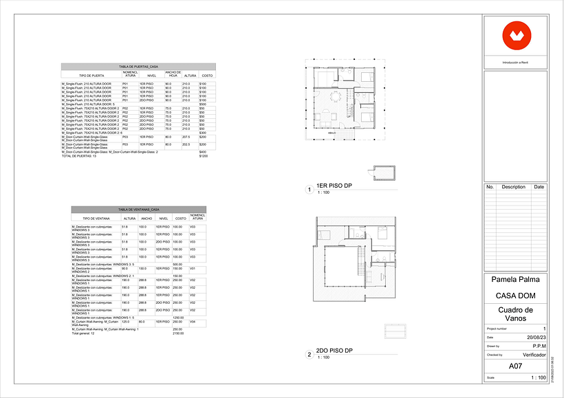 My project for course: 3D Architectural Design and Modeling with Revit _ Pamela Palma 5