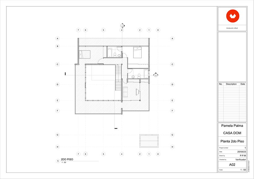 My project for course: 3D Architectural Design and Modeling with Revit _ Pamela Palma 7