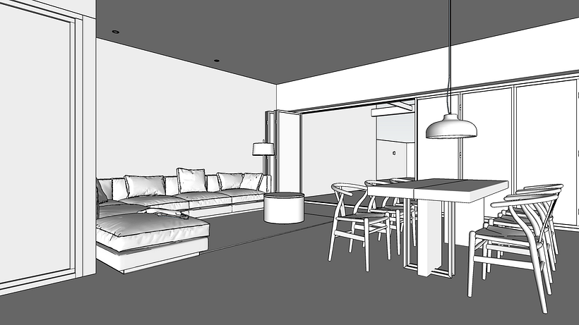 Mi proyecto del curso: Visualización arquitectónica con V-Ray para SketchUp 3