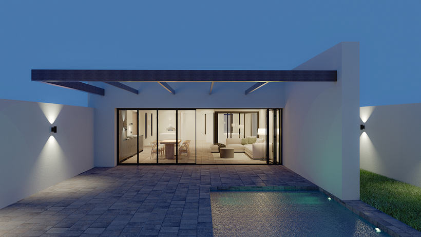 Mi proyecto del curso: Visualización arquitectónica con V-Ray para SketchUp 6