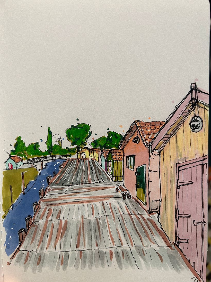 Cabanes de couleur - Château d&#39;Oléron - 2023 2