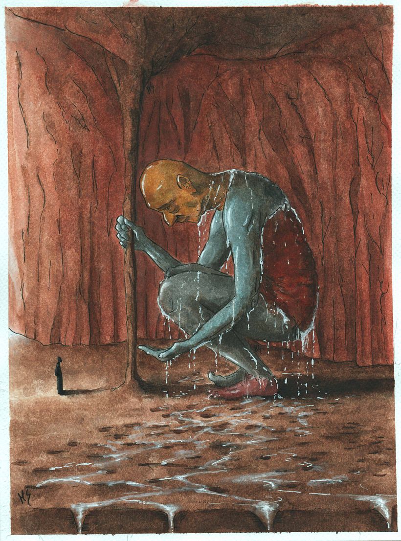 Divina Commedia, Dante Alighieri. Inferno, canto XIV, vv.103-110