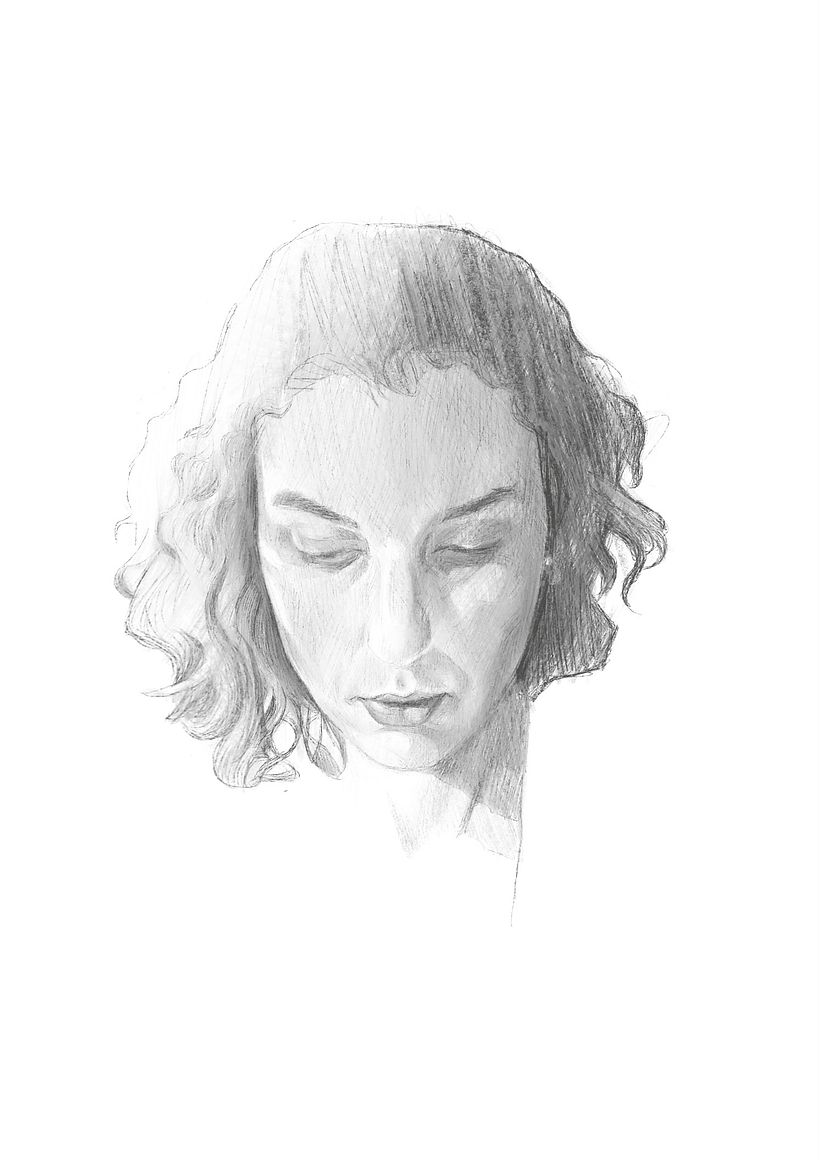 Meu projeto do curso: Retrato Ilustrado com Procreate 1