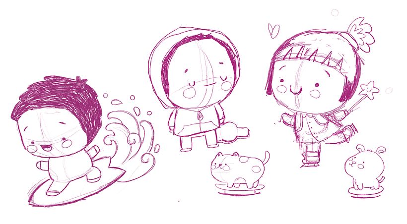 Mi proyecto del curso: Diseño de mundos kawaii: crea ilustraciones alegres 2