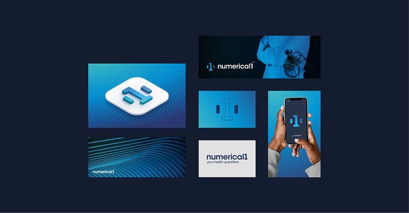Numerical1 | Healthcare Logo Design | redwanmunna 5