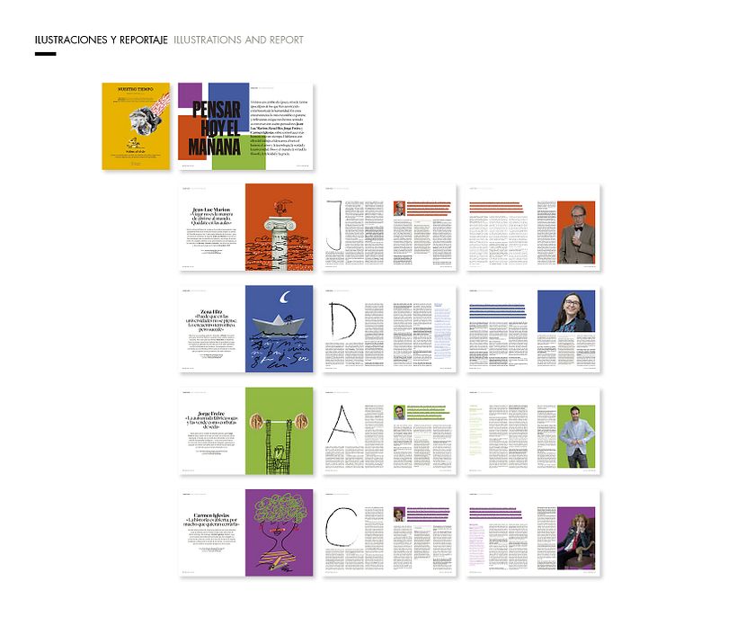 REVISTA NUESTRO TIEMPO / Portada e ilustraciones 3