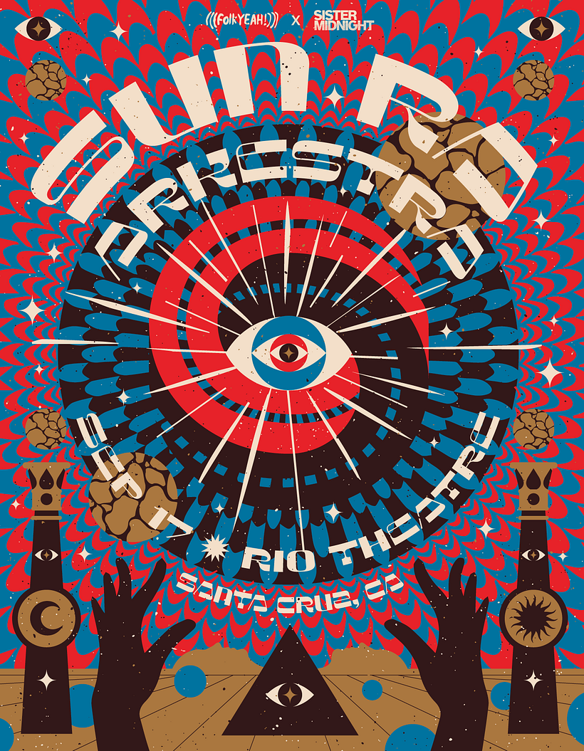 Poster OFICIAL para SUN RA ARKESTRA 1