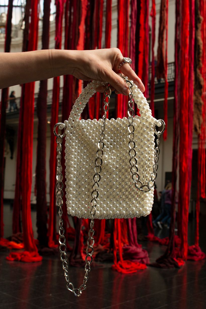 Mi proyecto del curso: Diseño y elaboración de bolsos con cuentas   - Diseño