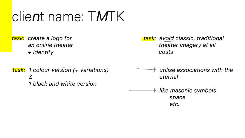 Logo & Identity for a Theater 2