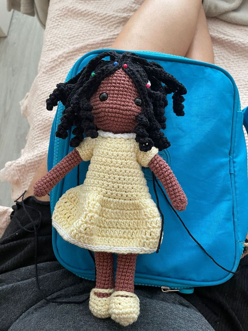 Meu projeto do curso: Amigurumi: design de roupa, cabelo e acessórios 2