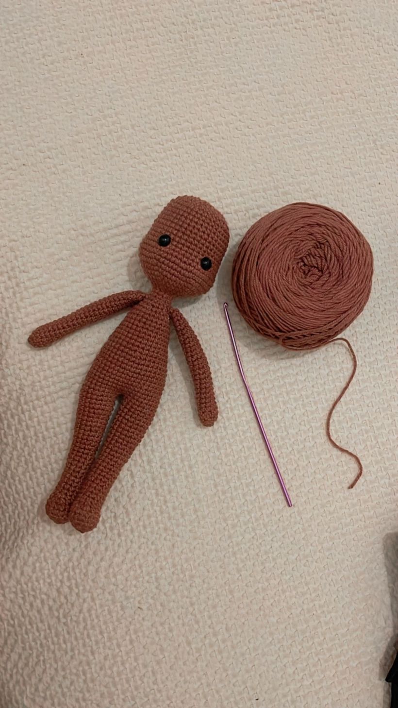 Meu projeto do curso: Amigurumi: design de roupa, cabelo e acessórios 2