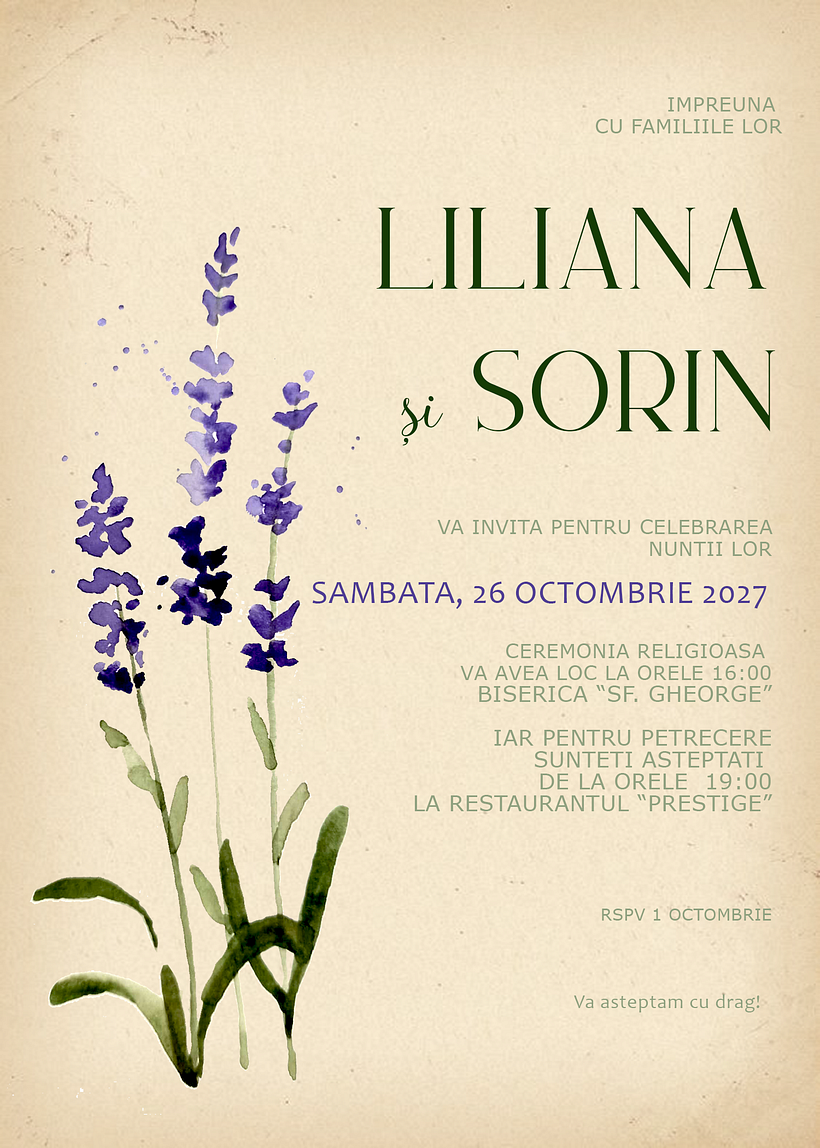 My project for course: Invitation Design for Events 9