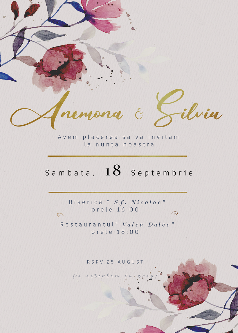 My project for course: Invitation Design for Events 12
