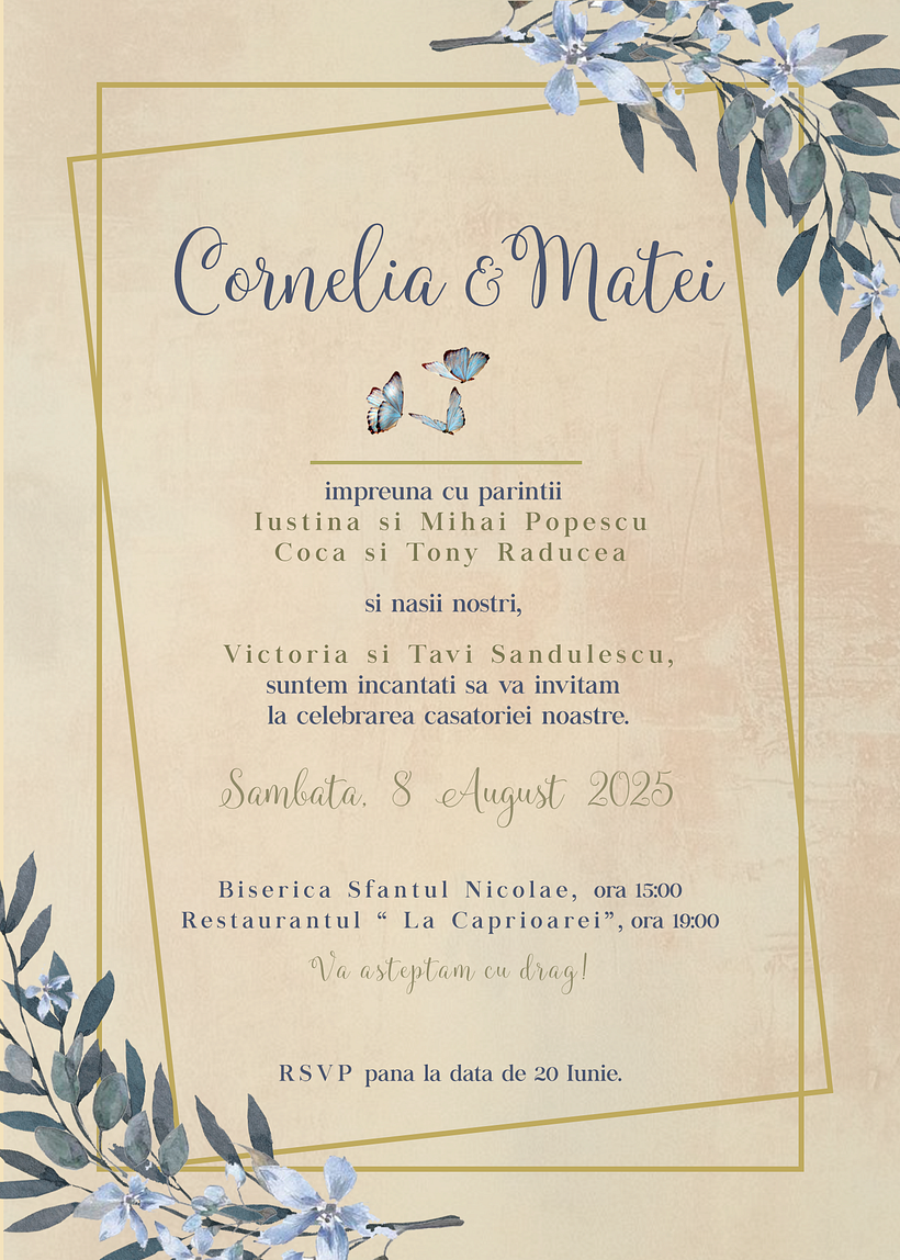 My project for course: Invitation Design for Events 16