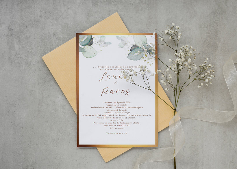 My project for course: Invitation Design for Events 19