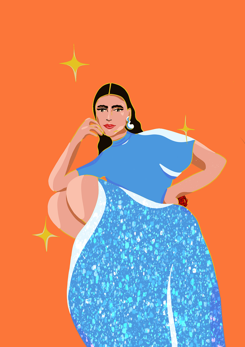 Meu projeto do curso: Composição criativa para ilustração com Procreate 2